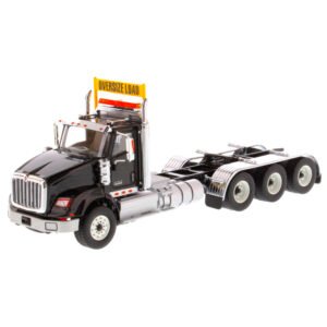 Camión Diecast Masters - International Hx620 Tridem Tractor Black - Escala 1/50 (71009)