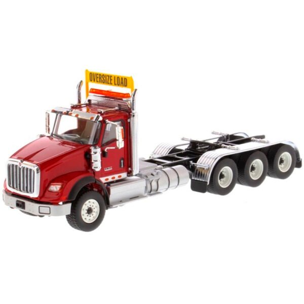 Camión Diecast Masters - International Hx620 Tridem Tractor Red - Escala 1/50 (71008)