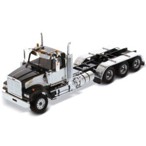 Camión Diecast Masters - Western Star 4900 Sf Day Cab Tridem Tractor Black - Escala 1/50 (71066)