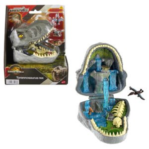 Dinossauro Mattel Jurassic World: Micro Adventures - Tyrannosaurus Rex (1007)