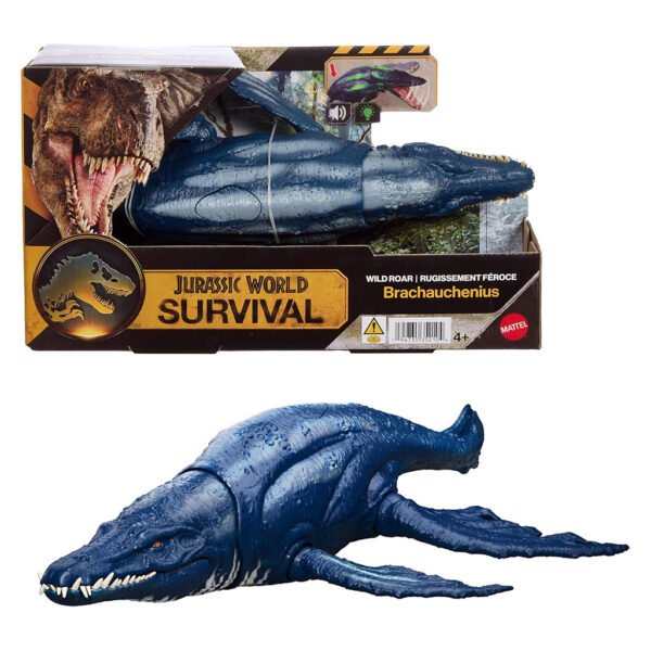 Dinossauro Mattel Jurassic World: Wild Roar - Brachauchenius (jkl79)