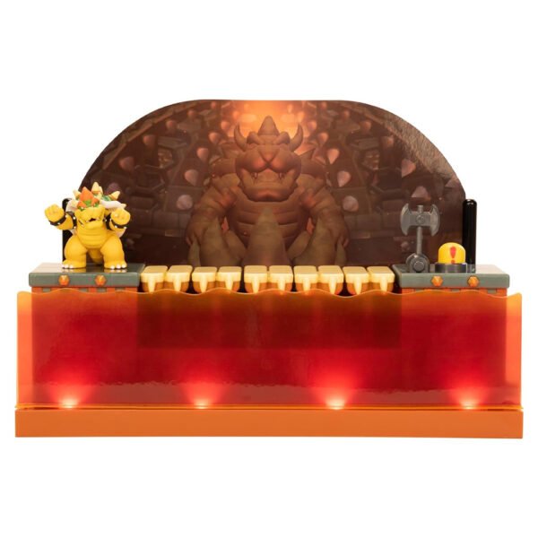 Diorama Jakks Super Mario - Bowser Batle Playset (8608)