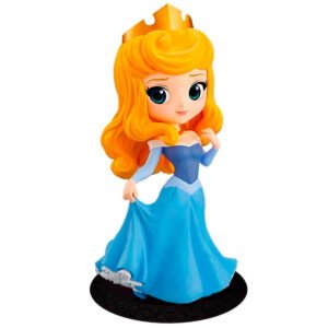 Figura Banpresto Q Posket Disney Characters - Aurora Blue Dress (versão B)