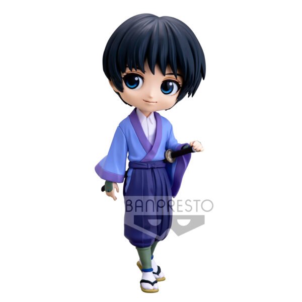 Figura Banpresto Q Posket Rurouni Kenshin Meiji - Sojiro Seta (versão A)