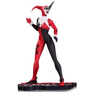 Figura Dc Collectibles Harley Quinn Red, White And Black - By Jae Lee 35010