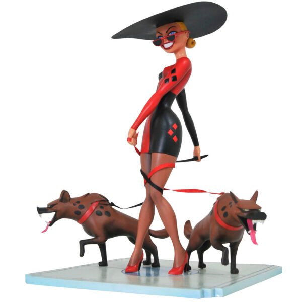 Figura Diamond Select Premier Collection Batman The Animated Series - Harley Quinn Holiday Resin Statue 4078
