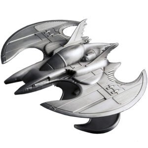 Figura Quantum Mechanix Caliber Metal Works - Batman 1989 Batwing Metal Replica 21347