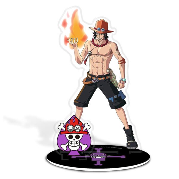 Figura de Acrílico Abystyle One Piece Acryl Model - Portgas D. Ace (29815)