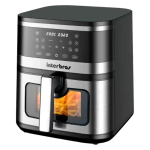 Freidora Eléctrica Interbras Air Fryer S30BR 8L 1700W 110V-NEGRO