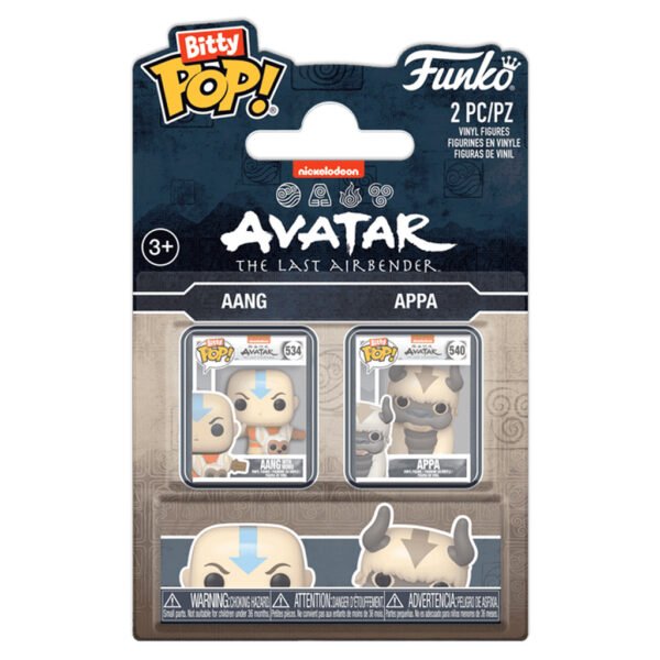 Funko Bitty Pop Avatar The Last Airbender - Aang & Appa 2-PACK (88925)