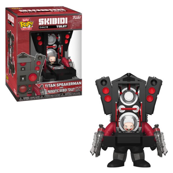 Funko Bitty Pop Bitty Bot Skibidi Toilet - Titan Speakerman & Parasitic Skibidi Toilet (91422)