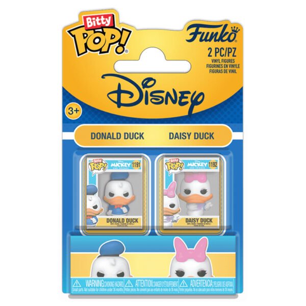 Funko Bitty Pop Disney - Donald Duck & Daisy Duck 2-PACK (88913)