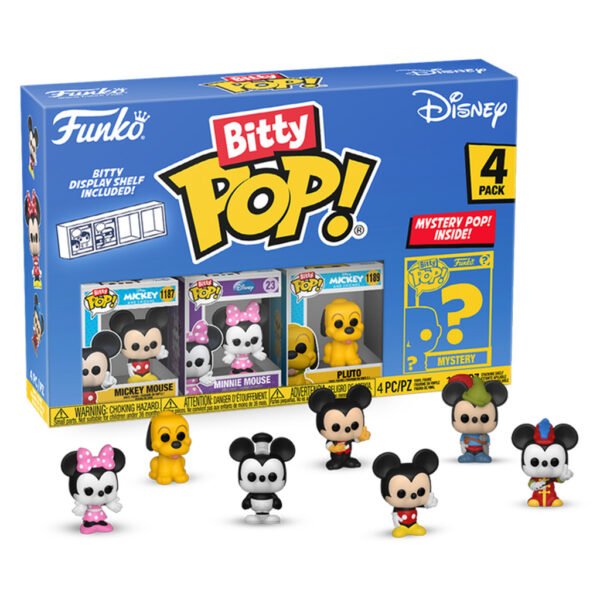 Funko Bitty Pop Disney Mickey And Friends - Mickey 4-PACK (71319)
