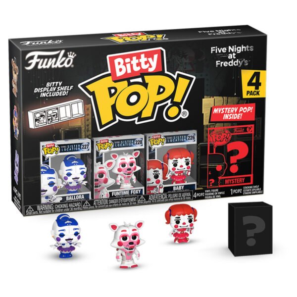 Funko Bitty Pop Five Nights At Freddy's - Ballora 4-PACK (73044)