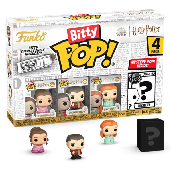 Funko Bitty Pop Harry Potter And The Goblets Of Fire - Hermione 4-PACK (83655)
