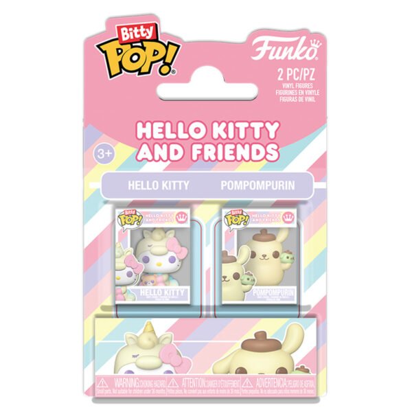 Funko Bitty Pop Hello Kitty And Friends 2-PACK-HELLO Kitty & Pompompurin (94212)