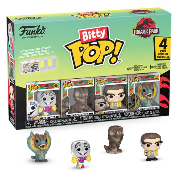 Funko Bitty Pop Jurassic Park 4-PACK-MR. Dna (92955)