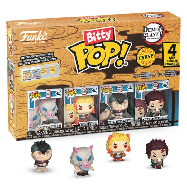 Funko Bitty Pop Kimetsu No Yaiba: Demon Slayer 4-PACK-INOSUKE (86951)