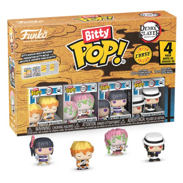 Funko Bitty Pop Kimetsu No Yaiba: Demon Slayer 4-PACK-ZENITSU (86949)