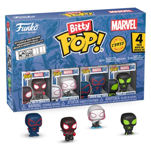 Funko Bitty Pop Marvel Spider-man - Miles Morales 4-PACK (85702)