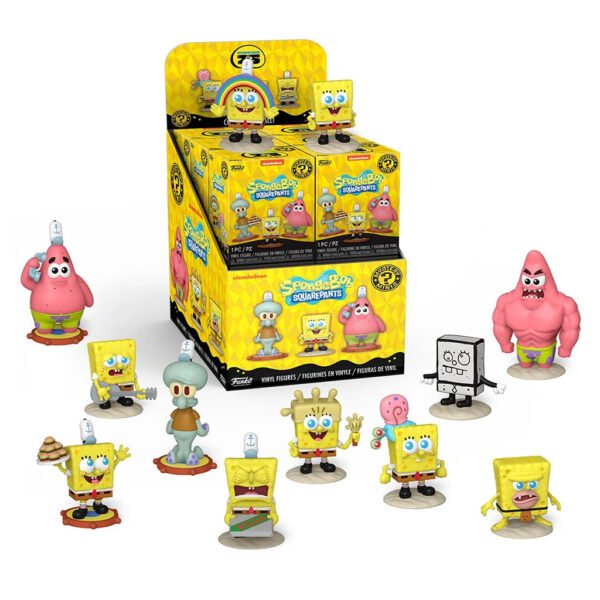 Funko Bitty Pop Mystery Minis Spongebob Squarepants 25th ANNIVERSARY-12 Peças (82186)