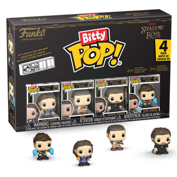 Funko Bitty Pop Netflix Shadow And Bone - Alina Starkov 4-PACK (86128)