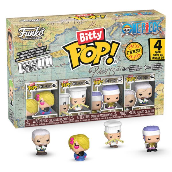 Funko Bitty Pop One Piece - Sanji 4-PACK (86894)