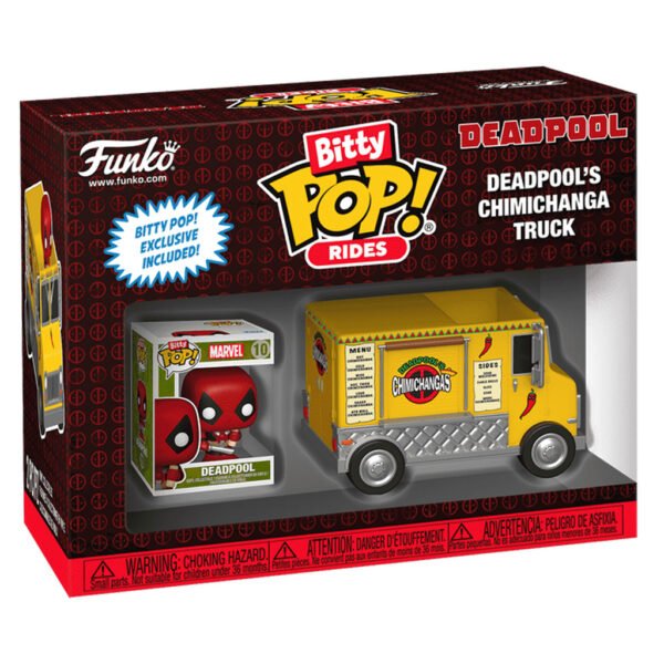 Funko Bitty Pop Rides Marvel Deadpool - Deadpool's Chimichanga Truck (83625)