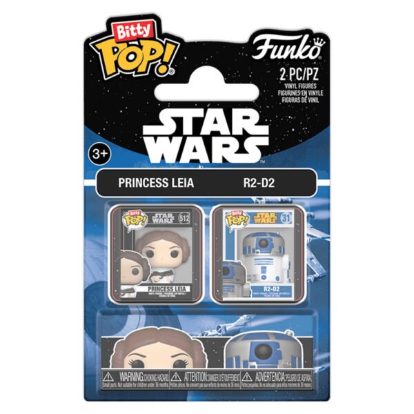 Funko Bitty Pop Star Wars - Leia & R2-D2 2-PACK (88914)