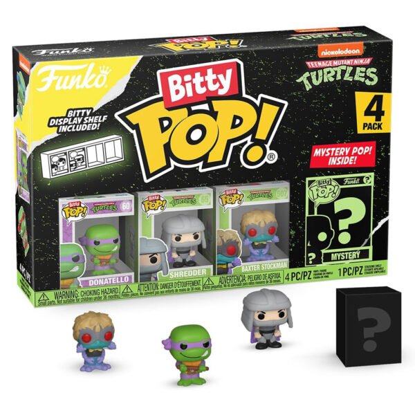 Funko Bitty Pop Teenage Mutant Ninja Turtles 4-PACK-DONATELLO (71508)