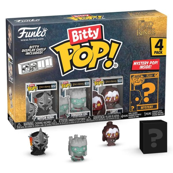 Funko Bitty Pop The Lord Of The Rings - Witch King 4-PACK (75445)