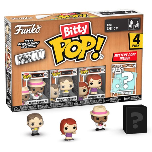 Funko Bitty Pop The Office - Stanley 4-PACK (75486)