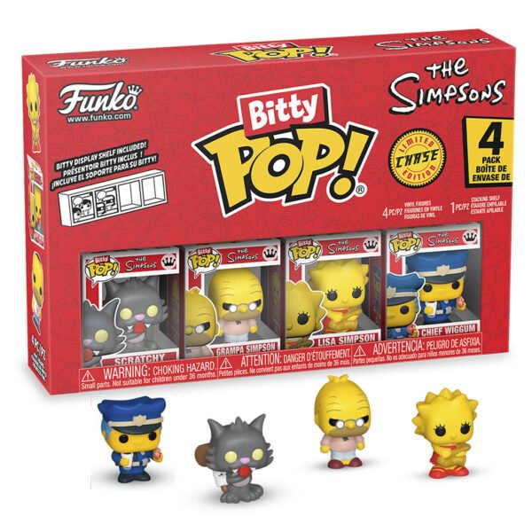 Funko Bitty Pop The Simpsons - Scratchy 4-PACK (85710)