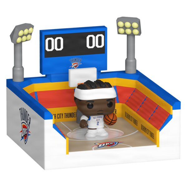 Funko Bitty Pop Town: Nba - Shai Gilgeous-alexander & Basketball Arena (92908)