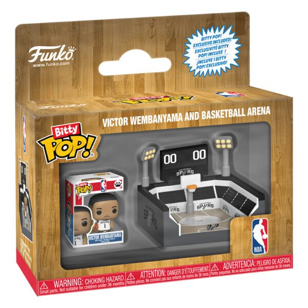 Funko Bitty Pop Town: Nba - Victor Wembanyama & Basketball Arena (3641)