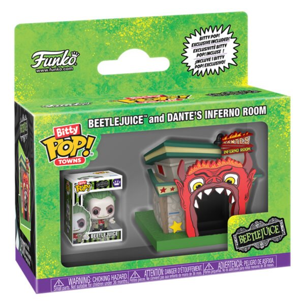 Funko Bitty Pop Towns Beetlejuice - Beetlejuice And Dante's Inferno Room (85517)