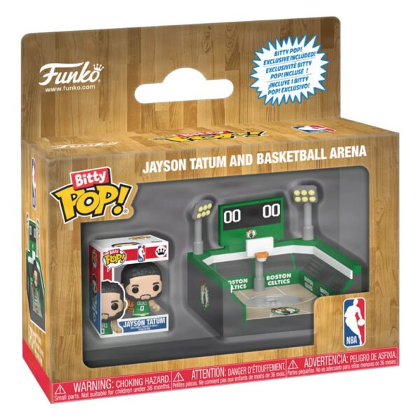 Funko Bitty Pop Towns Nba - Jayson Tatum And Basketball Arena (92907)