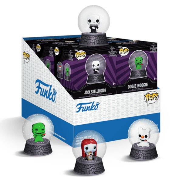 Funko Mini Globes Disney The Night Before Christmas - Display 12 Peças (85396)