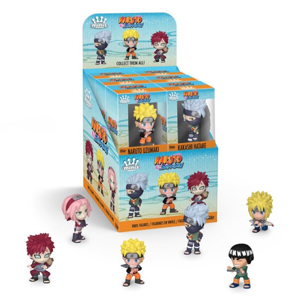 Funko Minis Naruto Shippuden - Display Com 12 PeÇas (82178)