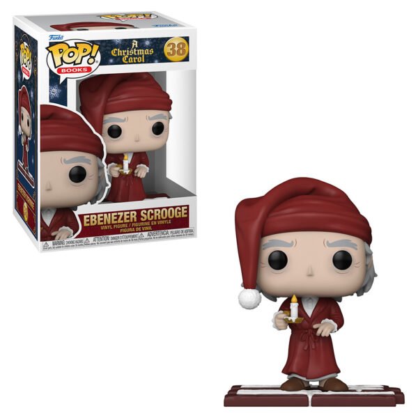 Funko Pop Books a Christmas Carol - Ebenezer Scrooge 38