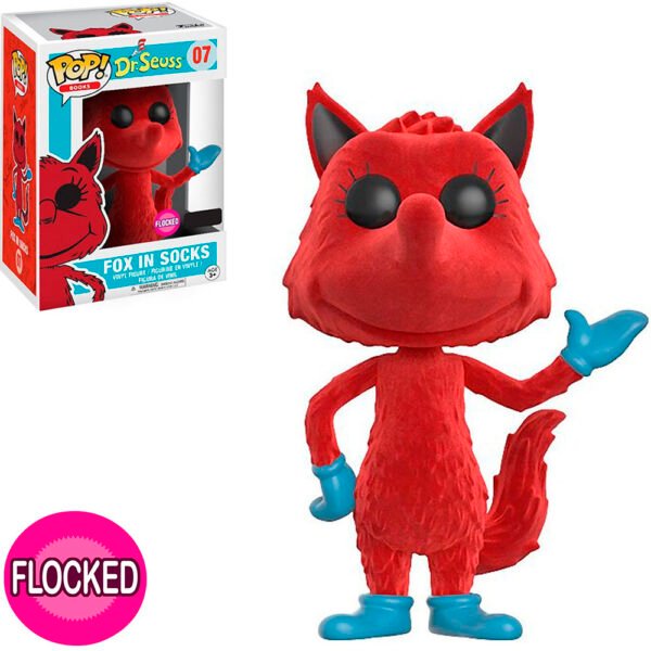 Funko Pop Dr. Seuss Exclusive - Fox In Socks 07 (flocked)