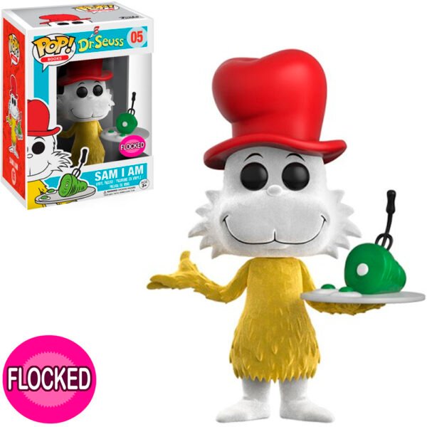 Funko Pop Dr. Seuss Exclusive - Sam I Am 05 (flocked)