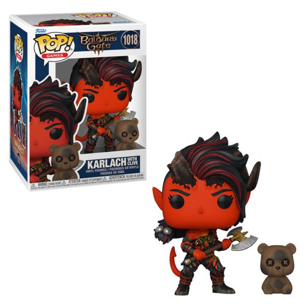 Funko Pop Games Baldur's Gate 3-KARLACH With Clive 1018