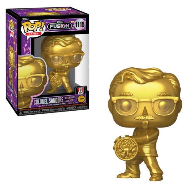 Funko Pop Games Fusion Kfc - Colonel Sanders With Nugget Launcher 1115
