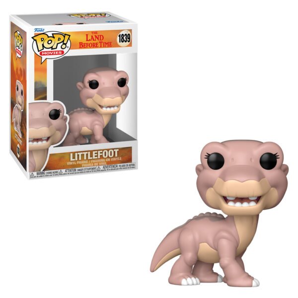 Funko Pop Movies em Busca do Vale Encantado - Littlefoot 1839 (the Land Before Time)