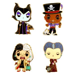 Funko Pop Pins Disney Villains SET-4PCS (41702)