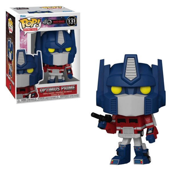 Funko Pop Retro Toys Transformers Generation 40th Anniversary - Optimus Prime 131