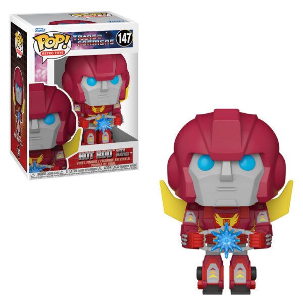 Funko Pop Retro Toys Transformers S4-HOT Rod With Matrix 147