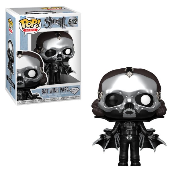 Funko Pop Rocks Ghost - Bat Wing Papa 512 (diamond Collection)