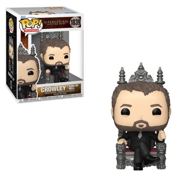 Funko Pop Television Supernatural: Join The Hunt - Crowley King Of Hell 1839